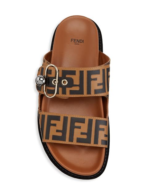 Fendi Brown Sandals for Women for sale 